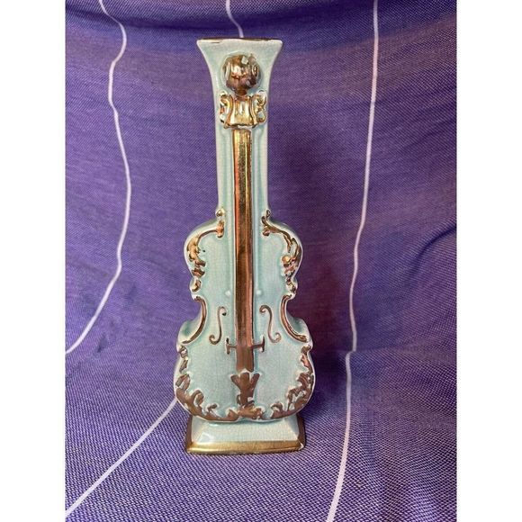 Vintage Violin / Cello Wall Hanging Pocket Bud Vase - Picture 1 of 5